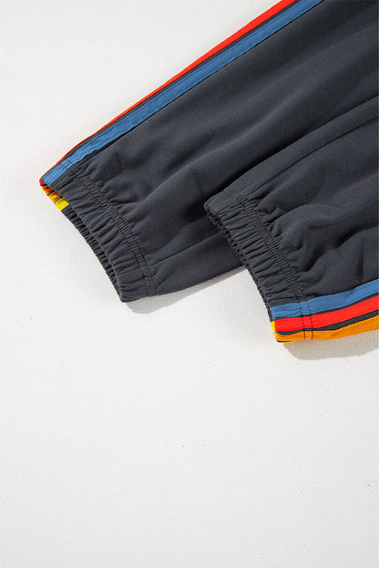 Dearlove Dark Grey Counting Rainbows High Waist Sweatpants
